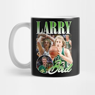 VINTAGE BOOTLEG LARRY BIRD 90S Mug